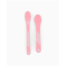 TwistShake Łyżeczka 6m+ 2szt Pastel Pink