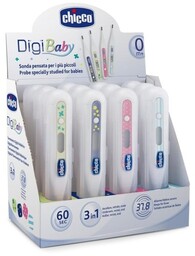 Chicco Digi Baby-12 kolor mix NEW Termometr elektroniczny