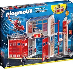 PLAYMOBIL City Action 9462 Duża Remiza Strażacka,
