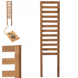 Drabinka Pergola Kratka Panel Ścianka Drewniana do donicy