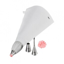 Gefu Rękaw do dekorowania Decore 3 końcówki 34,5