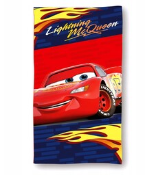 Duży ręcznik plażowy CARS z nadrukiem 70x140