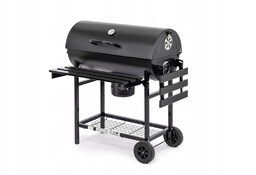 Grill węglowy "beczka" ruszt żeliwny 71x35 cm Activa