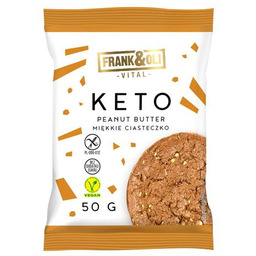 Keto miękkie ciasteczko peanut butter 50g, Frank&Oli
