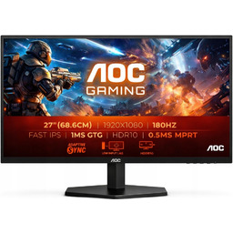 Monitor gamingowy 27” Ips 180Hz 0.5ms Full Hd