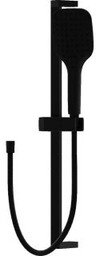 LAVITA Zestaw prysznicowy CETUS z drążkiem czarny