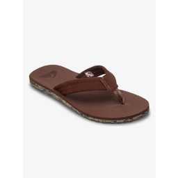 japonki QUIKSILVER - Carver Suede Recycled Brown 2