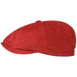 Kaszkiet Hatteras Sustainable Corduroy by Stetson, ciemnoczerwony, cm