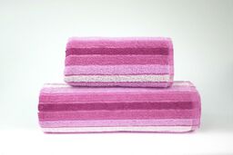 Greno Ręcznik Eden 70x140 różowy paseczki 400g/m2