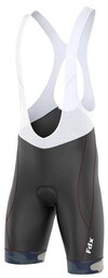 Męskie spodenki rowerowe, FDX Camo Bib Shorts, czarno-granatowy