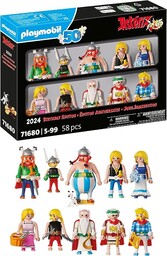 PLAYMOBIL 71680 Asterix zestaw figurek, pudełko jubileuszowe, ekskluzywna