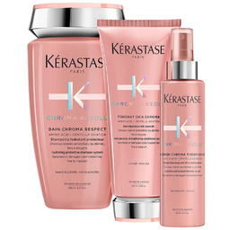 Kerastase Chroma Absolu, zestaw do włosów koloryzowanych, szampon