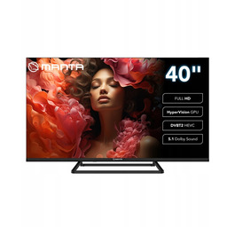 Telewizor Led Manta 40LFV125E 40'' Fhd HyperVision Smart