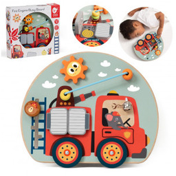 CLASSIC WORLD Tablica Manipulacyjna Wielofunkcyjna 6w1 Straż