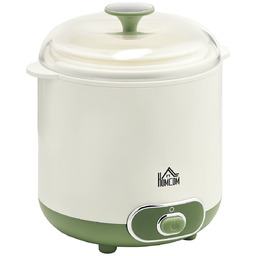 Jogurtownica HOMCOM, 1,5 l, z sitem i pokrywką,
