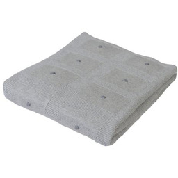 BabyMatex Kocyk ACCENT, szary (80x100cm) -> Odbiór