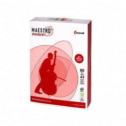 Papier A4/80g ksero MAESTRO STANDARD, ryza 500k
