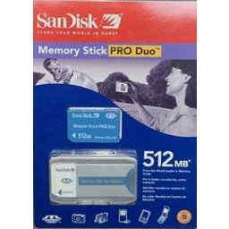 Karta pamięci Sandisk 512 MB MemoryStick PRO Duo