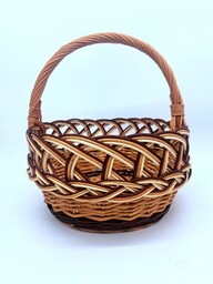 Koszyczek wielkanocny Święconka 28x28x31 cm
