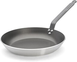 De Buyer Patelnia "Lyonnaise" nieprzywierająca, okrągła, czekoladowa średnica