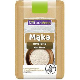 MĄKA OWSIANA BEZGLUTENOWA 400 g - NATURAVENA