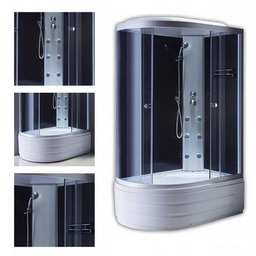 Kabina prysznicowa z hydromasażem 120x80 7306 Prawa