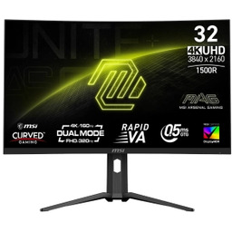 MSI MAG 321CUPDF 32" 4K Rapid VA Dual