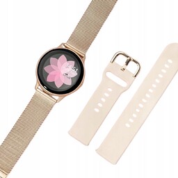Lotus Smartwatch Damski Różowy 2 Paski Casual S4F
