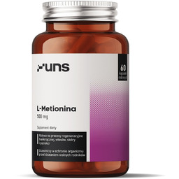 Suplement diety, L-METIONINA 60 vege kaps.