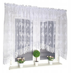 Firana Gotowa 400x150 Firany Firanka Biała Łuk