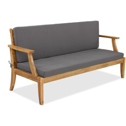 Trzyosobowa sofa z drewna akacjowego Danang Garden Point