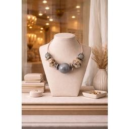 Pakamera Wisior naszyjnik z ceramiki