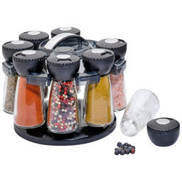 Stojak Obrotowy ze słoiczkami na 8 przypraw 20