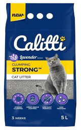 Calitti STRONG Lavender 5L - żwirek o zapachu