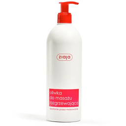 ZIAJA Oliwka do masażu rozgrzewająca, 500ml