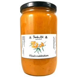 Miód Z Polskiej Pasieki Z Rokitnikiem - 1000
