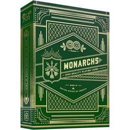 SOLOMAGIA Monarchs (zielony) by Theory11 - Gry karciane
