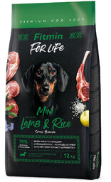 Fitmin Dog For Life Mini, jagnięcina i ryż