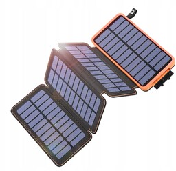 POWER BANK SOLARNY 25000mAh ŁADOWARKA SOLARNA 6W