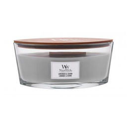 WoodWick Lavender & Cedar świeczka zapachowa 453,6 g