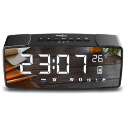 GREENBLUE RADIOBUDZIK BLUETOOTH 4.2, FM, AUX-IN, 6W, TEMPERATURA,