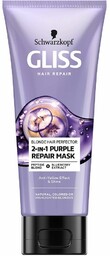 Gliss Blonde Hair Perfector 2-in-1 Purple Repair Mask