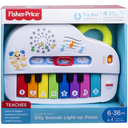 Fisher-Price, Pianinko Malucha Edukacyjna muzyczna, 6m+ GFK02
