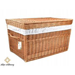 Kufer wiklinowy Skrzynia Kuferek z wikliny Kosz wkład