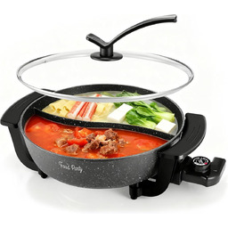 GARNEK ELEKTRYCZNY HOT POT 6L Z PRZEGRODĄ NIEPRZYWIERAJĄCY