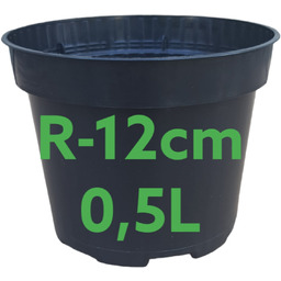 Doniczka produkcyjna R-12cm 0,5L 850 szt