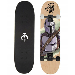 Deskorolka drewniana duża 79 cm 31 cali Mandalorian