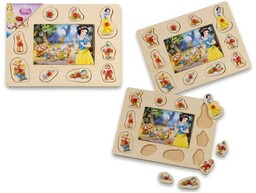 Brimarex Drewniane puzzle układanka Princess