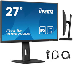 Monitor iiyama ProLite XUB2793QS-B7 27" WQHD IPS LED