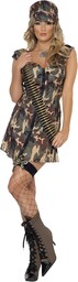 Army Girl Costume (S)